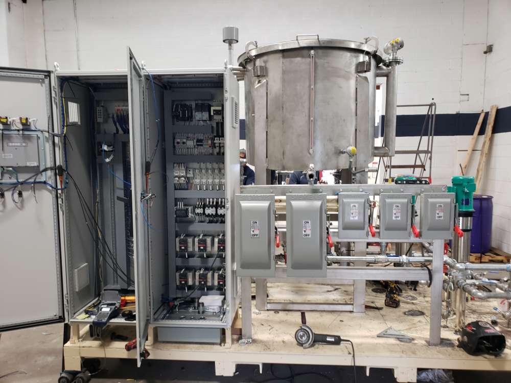 electrical controls - industrial plant retrofitting project