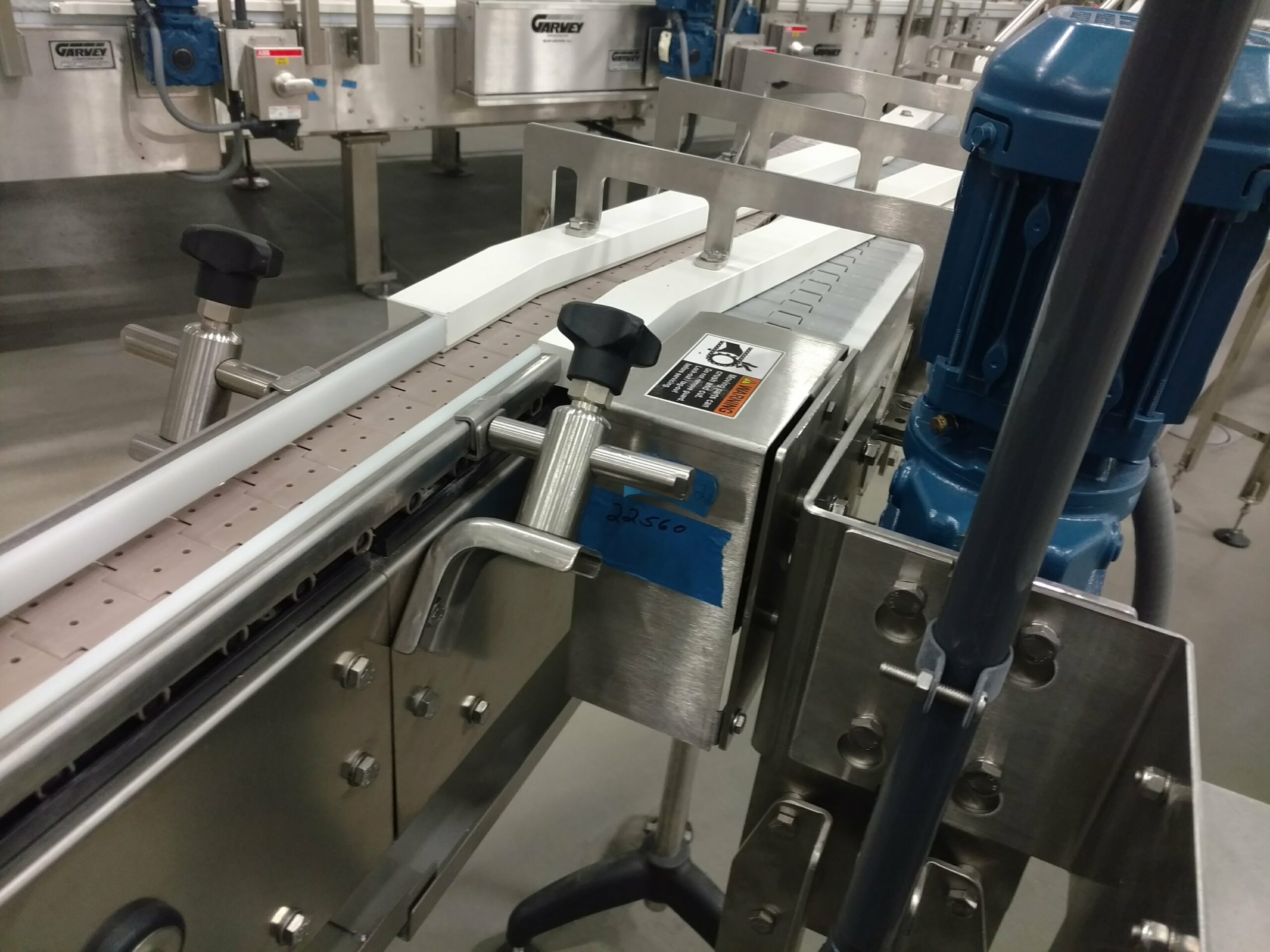 PEC production line conveyor