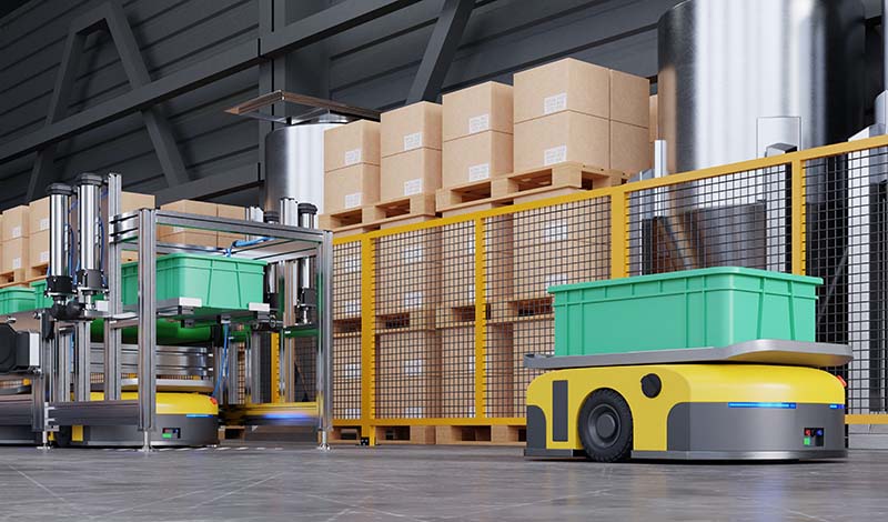 Types of AGVs Available in warehouse settings