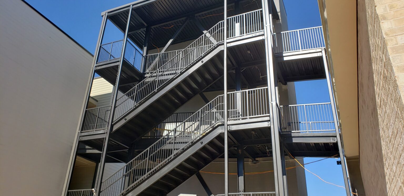 Exterior Steel Stairs | Process Equipment and Controls